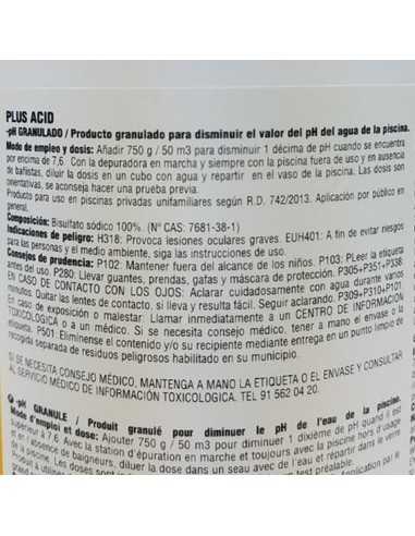 Reductor pH- PLUS ACID 2kg