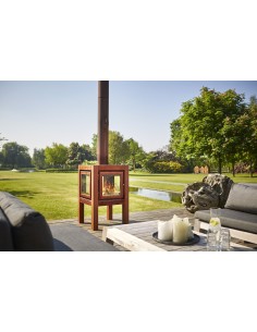 Estufa de leña pequeña QUARUBA L 2