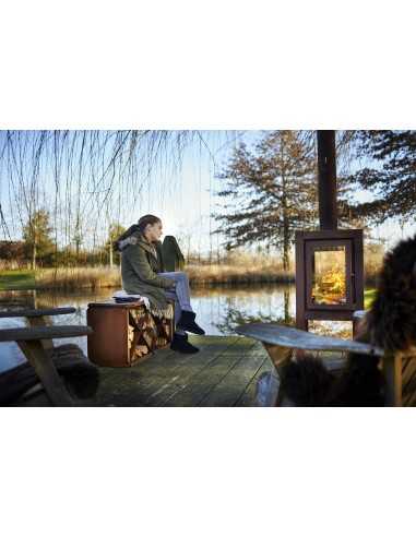 Estufa de leña grande QUARUBA XXL Estufa de leña grande QUARUBA XXL