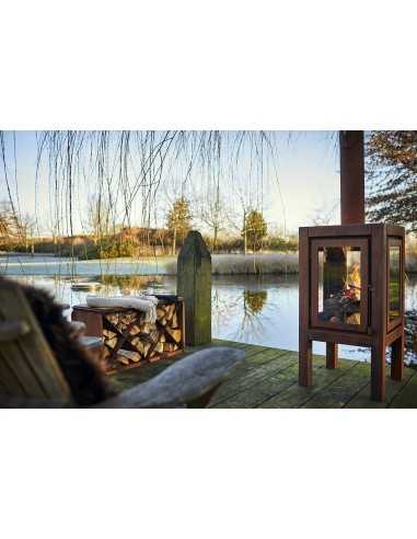 Estufa de leña grande QUARUBA XXL Estufa de leña grande QUARUBA XXL