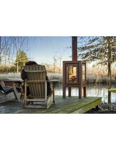 Estufa de leña grande QUARUBA XXL Estufa de leña grande QUARUBA XXL