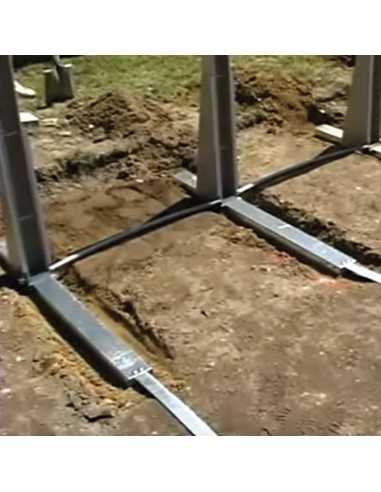 Piscina Desmontable Antracita IBIZA Piscina Desmontable Antracita IBIZA