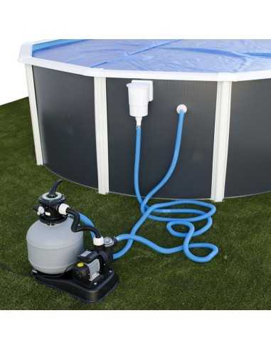 Piscinas Desmontables Grandes Ovaladas ANTRACITA PRESTIGIO 132