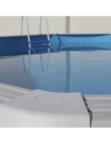 Piscinas altas Desmontables Ovalada ANTRACITA MAGNUM Compacta