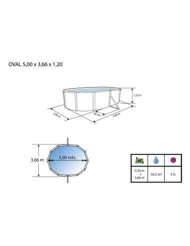 Piscina Desmontable MALLORCA