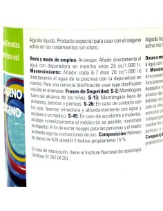 ALGICIDA Líquido 500 ml. 2
