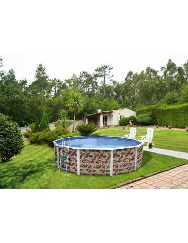 Piscina Desmontable Circular CAMUFLAJE