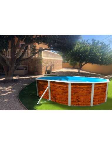Piscina Desmontable Ovalada ÉTNICA Piscina Desmontable Ovalada ÉTNICA
