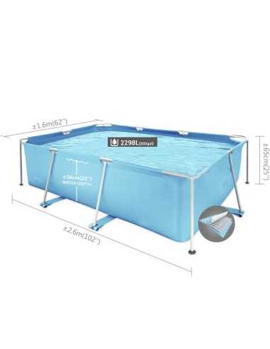 Piscina desmontable rectangular Piscina desmontable rectangular
