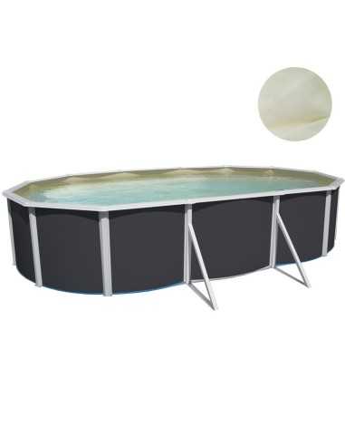 Piscina Desmontable Antracita MAGNUM... Piscina Desmontable Antracita MAGNUM...
