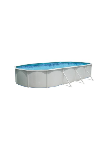 Piscina personalizada Blanca 730x366x132