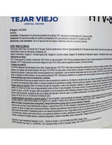 HVT-820 Oxigeno activo granulado 2 Kg HVT-820 Oxigeno activo granulado 2 Kg