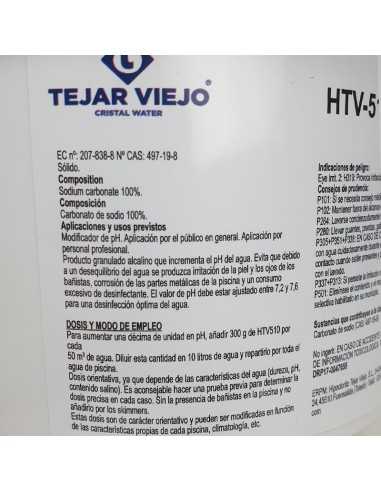 HTV-510 pH+ Incrementador pH 2 kg HTV-510 pH+ Incrementador pH 2 kg