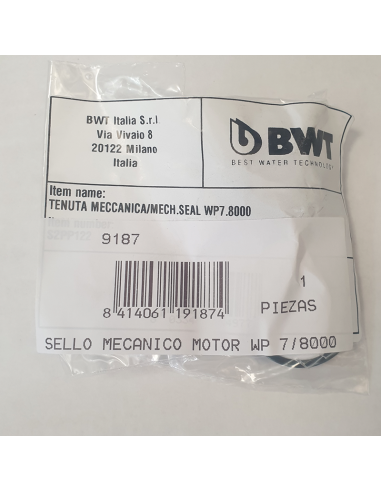 Sello mecánico bombas Shott