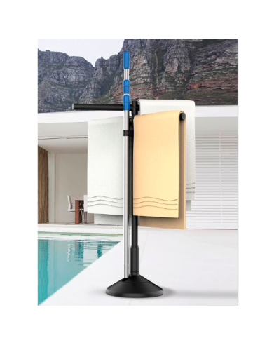 Toallero para piscina