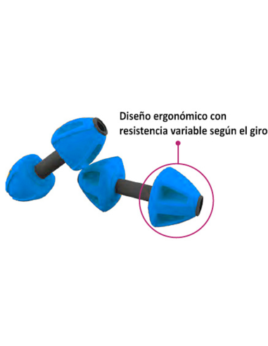 Mancuernas para aquaerobic
