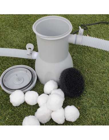 Filtro de bolas filtrantes