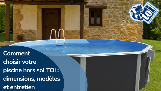 Comment choisir votre piscine hors sol TOI : dimensions, modèles et entretien | Piscines TOI